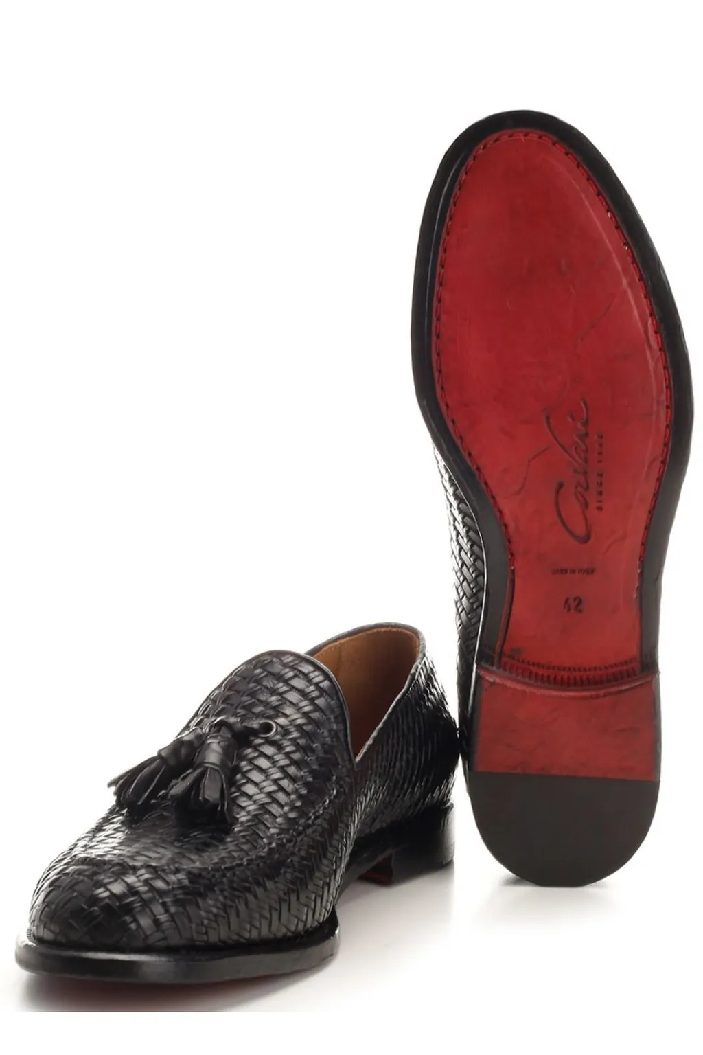 Corvari 1836 Woven Tassel Detailed Loafers