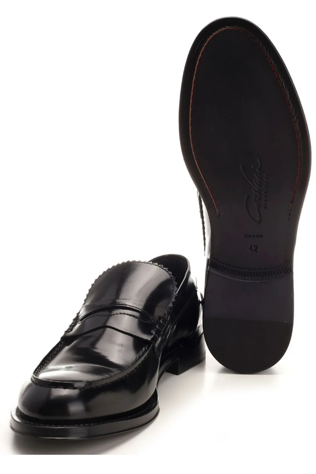 Corvari Brushed Penny Loafers