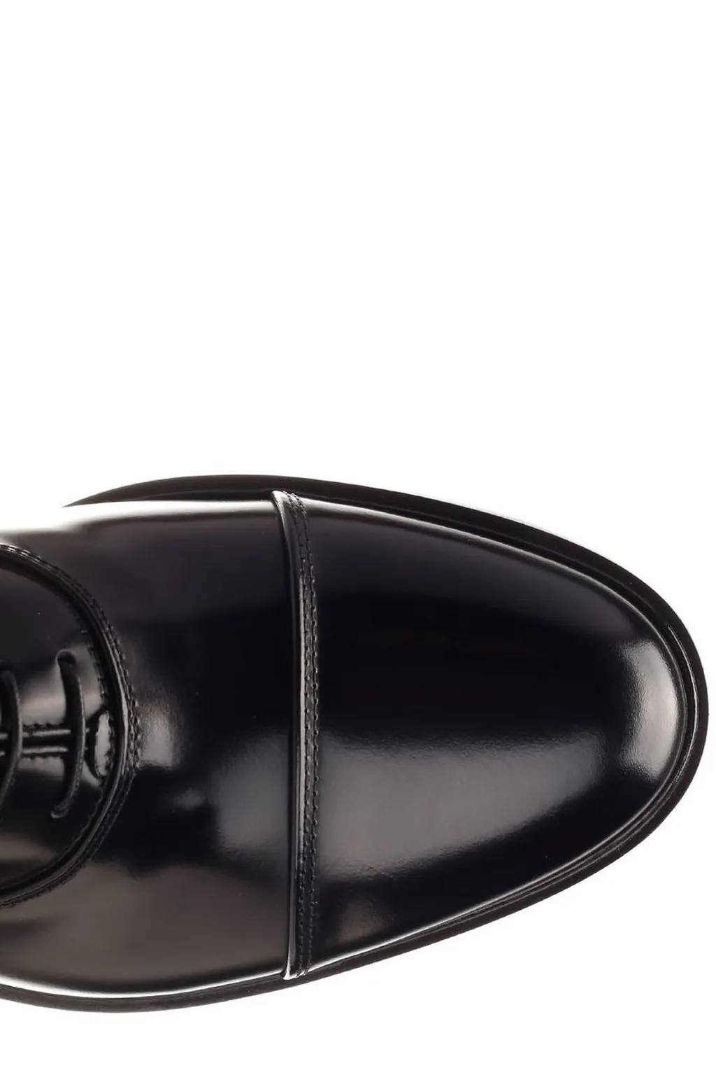 Corvari Almond-Toe Lace-Up Derby Shoes
