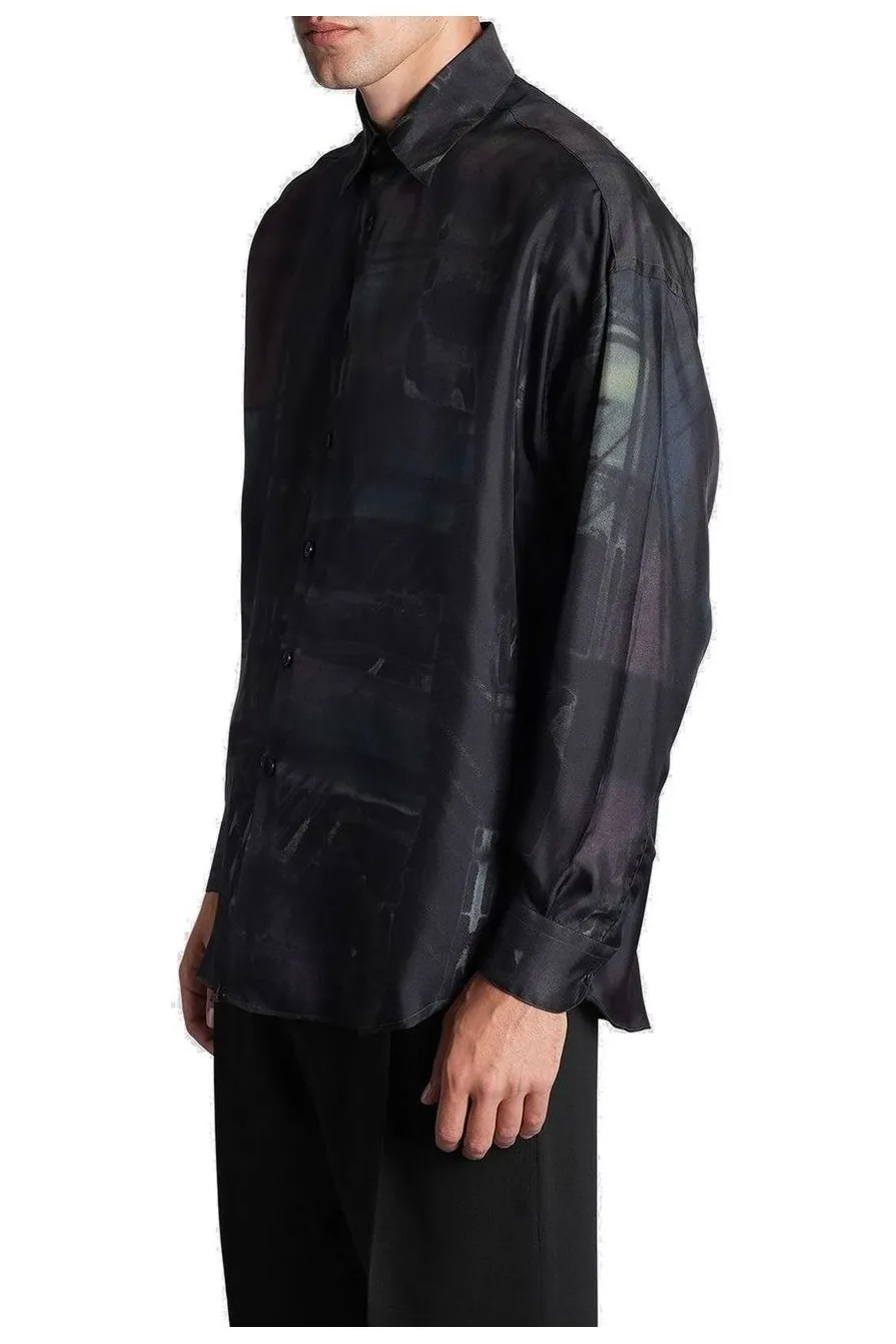 Costumein Valentino All-Over Printed Shirt