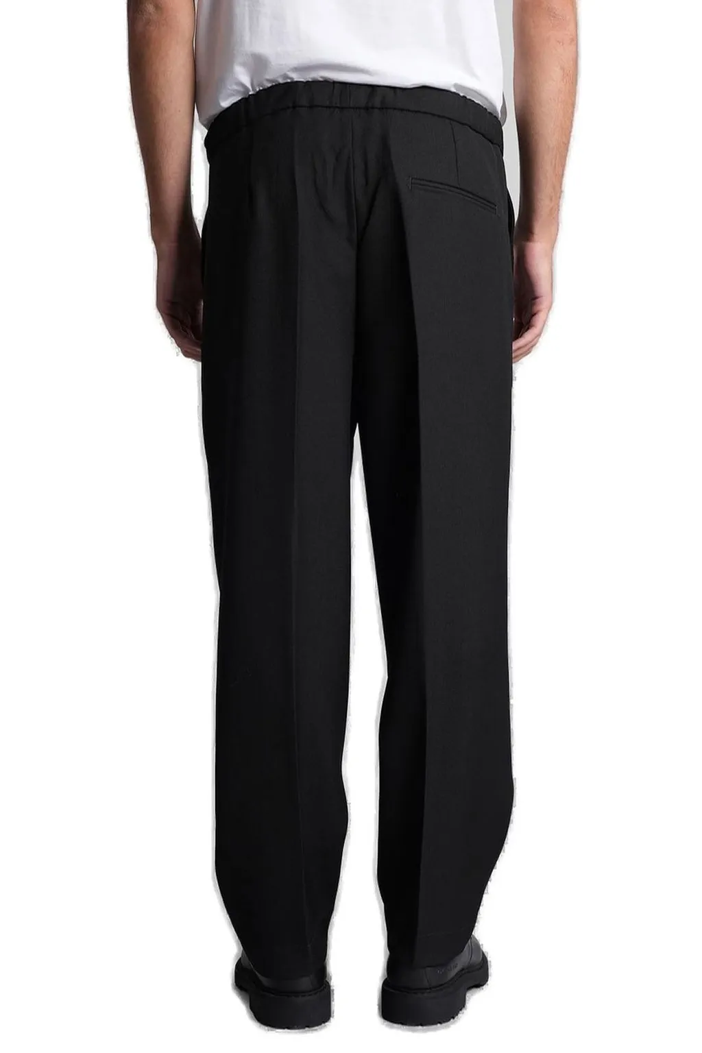 Costumein Drawstring Straight Leg Trousers