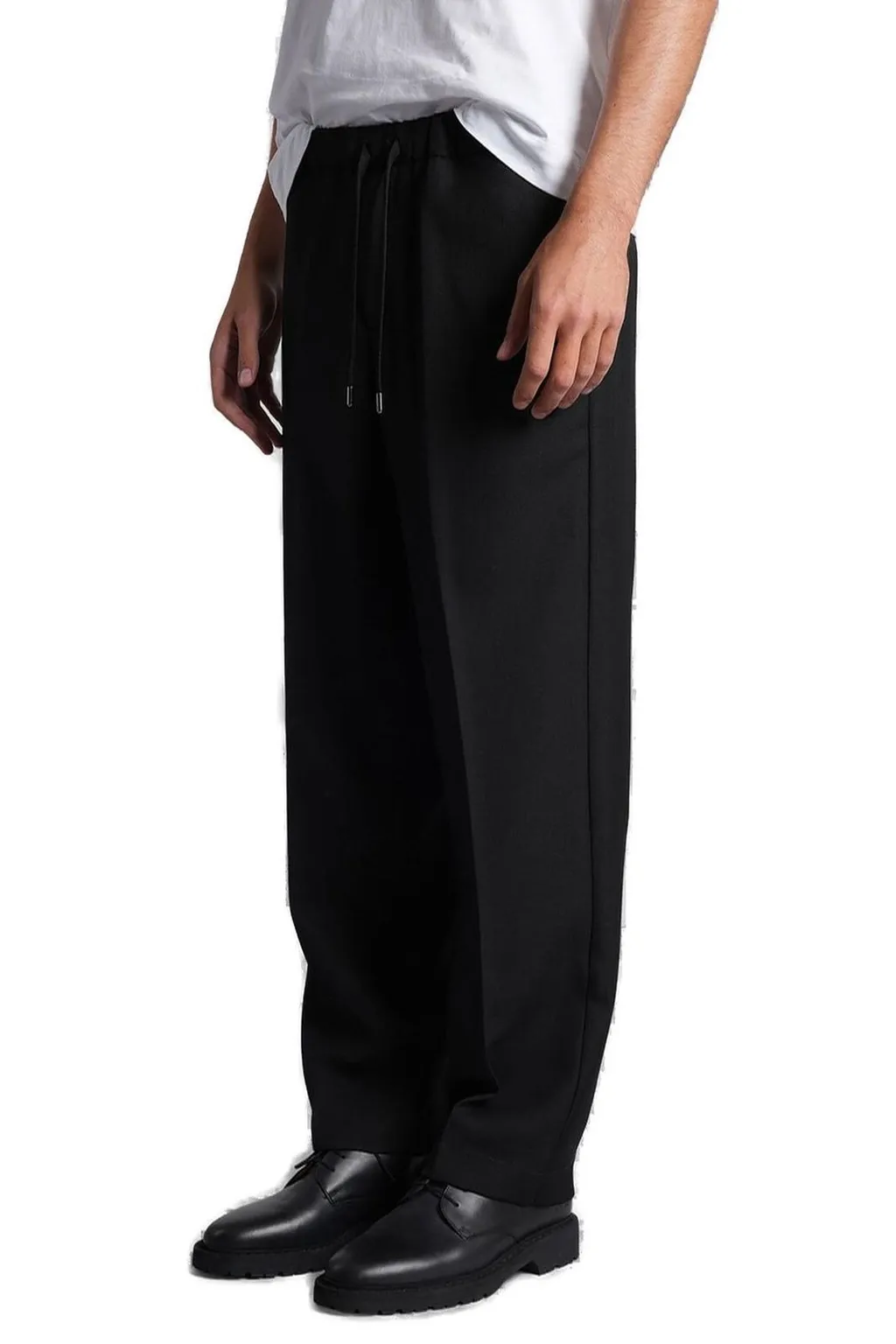 Costumein Drawstring Straight Leg Trousers