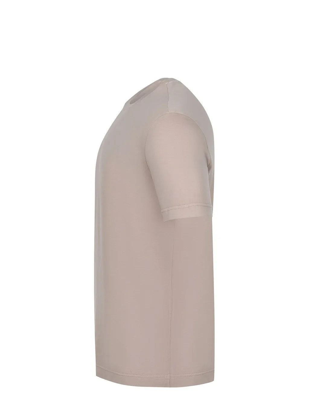 Costumein Ribbed Round Neck T-Shirt