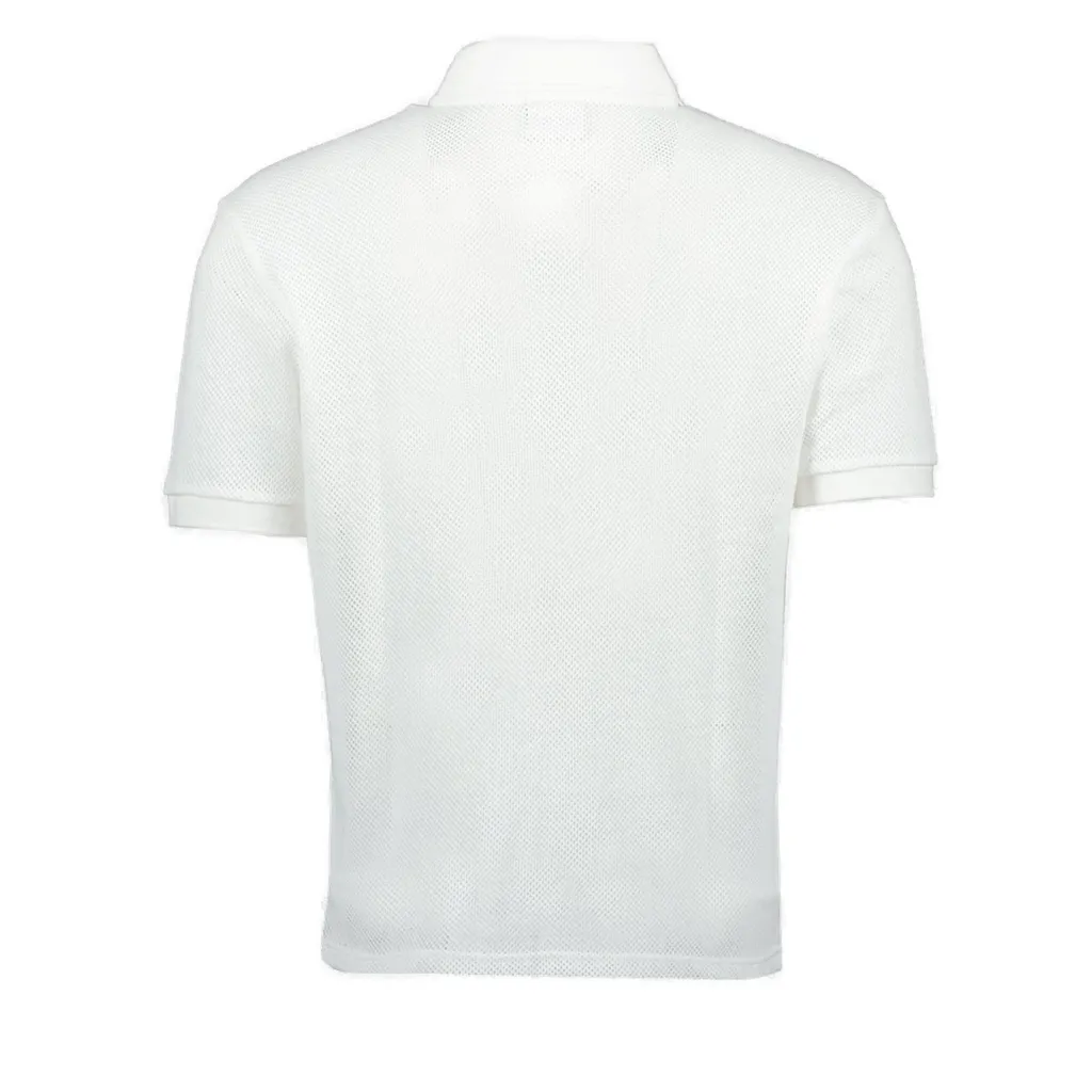 CourrÈGes Logo Embroidered Polo Shirt