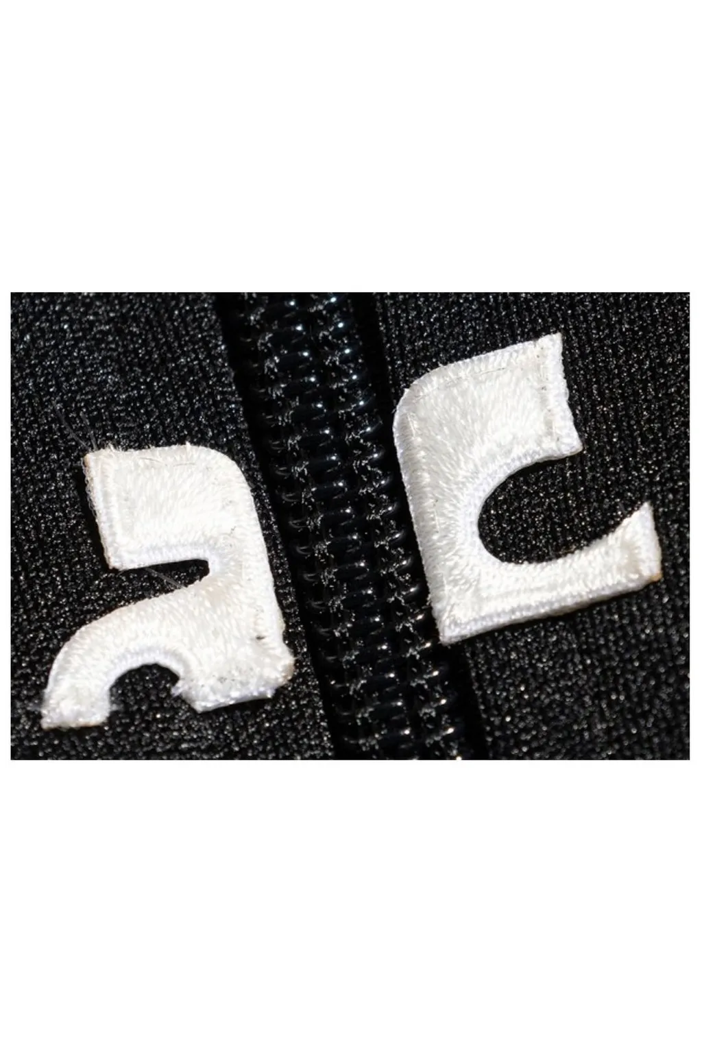 CourrÈGes Interlock Tracksuit Jacket