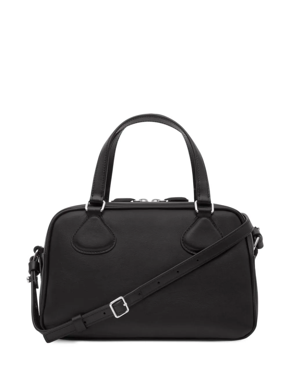 CourrÈGes Reedition Bowling Zip-Up Shoulder Bag