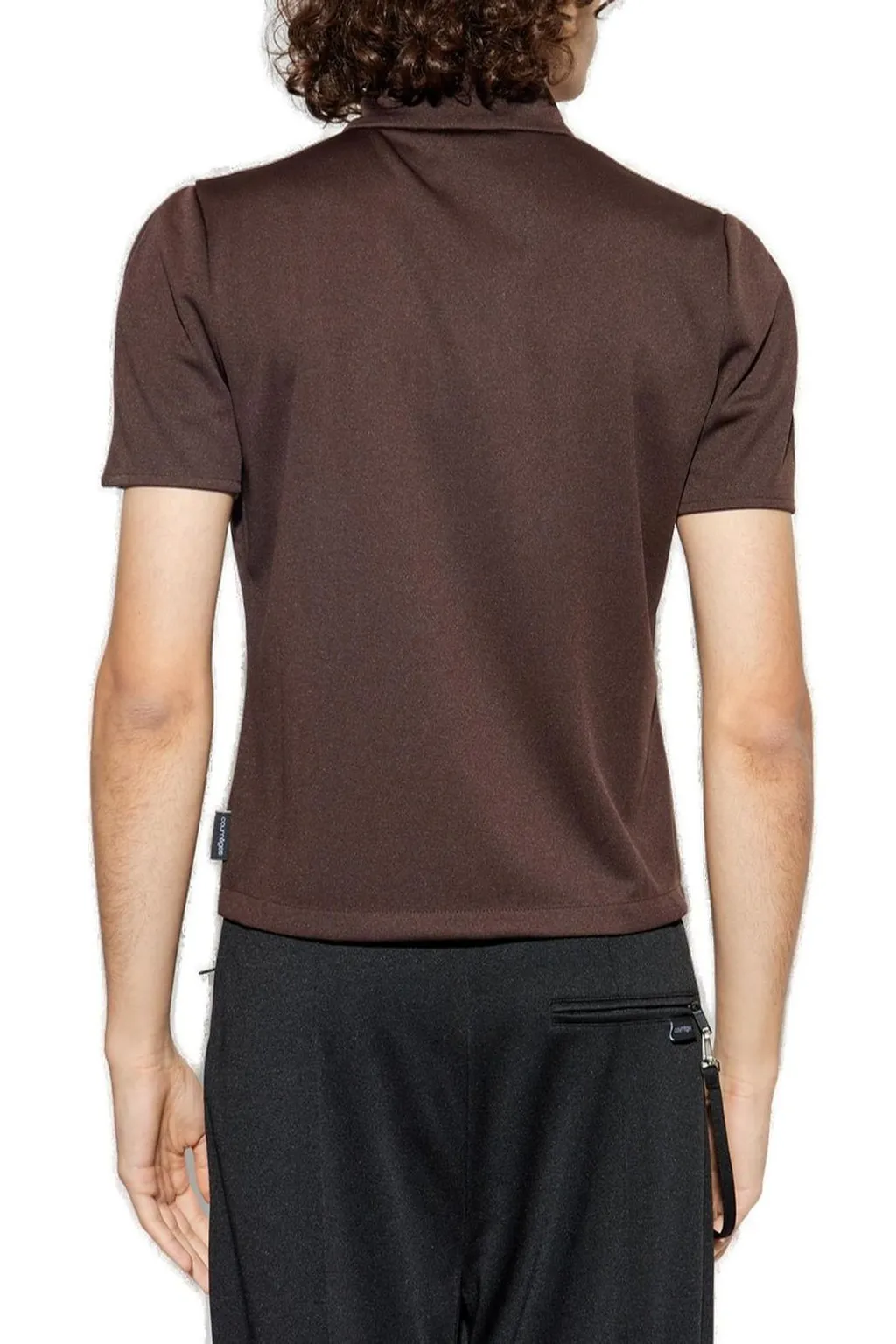 CourrÈGes Interlock Tracksuit Top