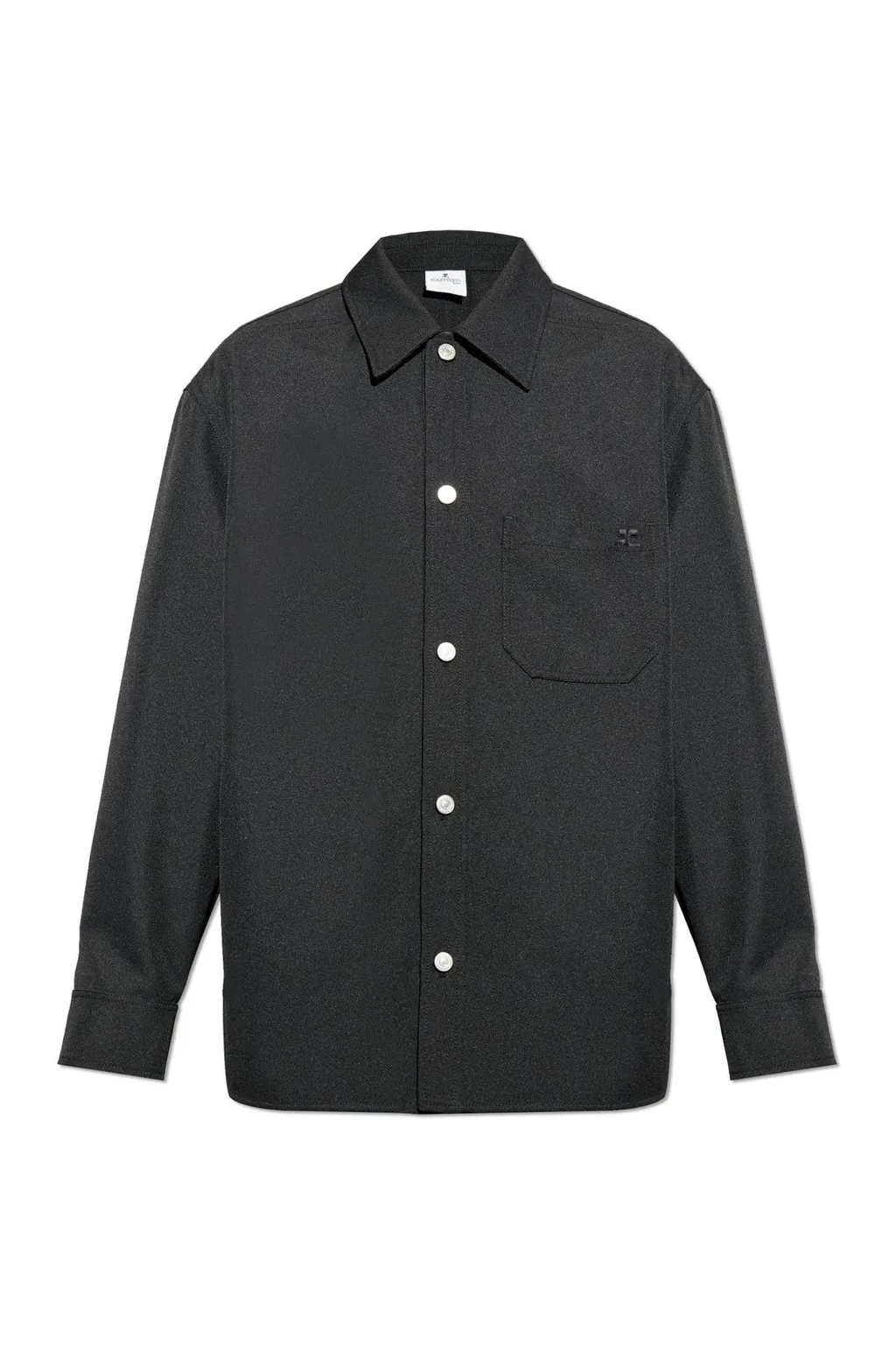 CourrÈGes Retro Twill Oversized Shirt