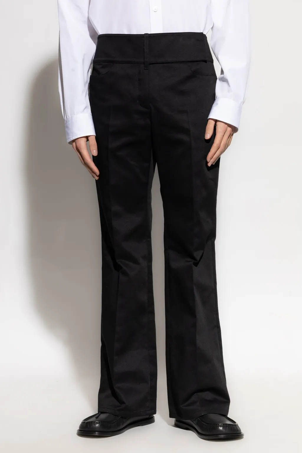 CourrÈGes Straight-Leg Tailored Trousers