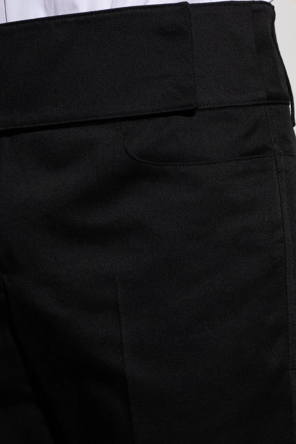 CourrÈGes Straight-Leg Tailored Trousers