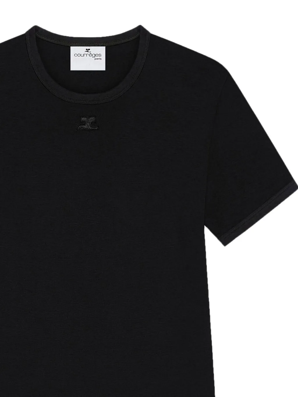 CourrÈGes Logo Crew Neck T-Shirt