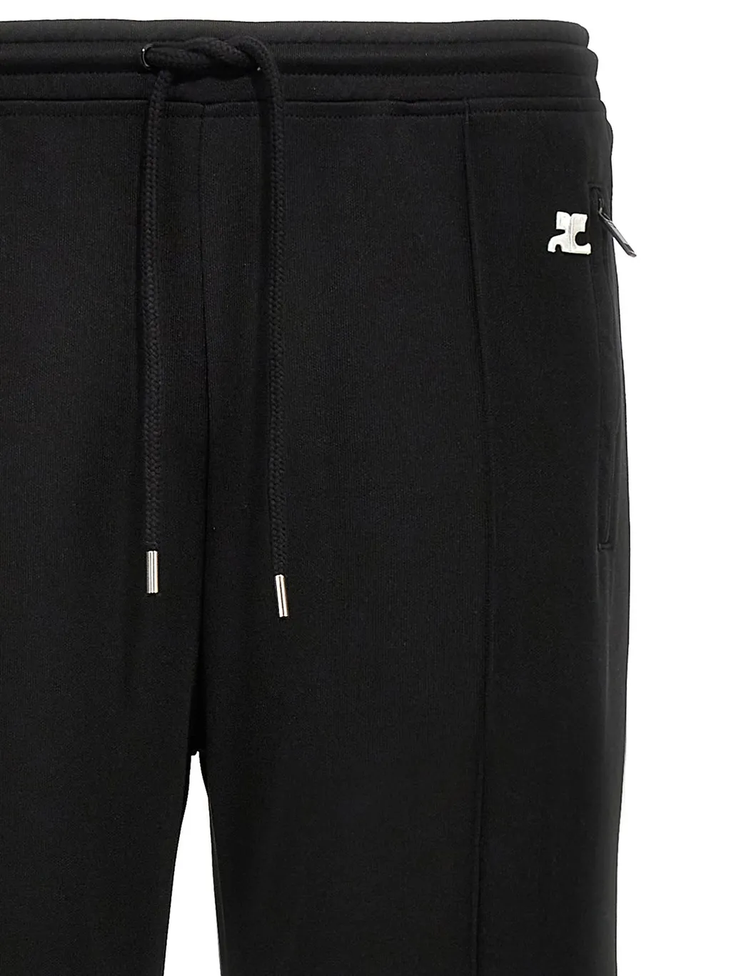 CourrÈGes Drawstring Straight Leg Pants