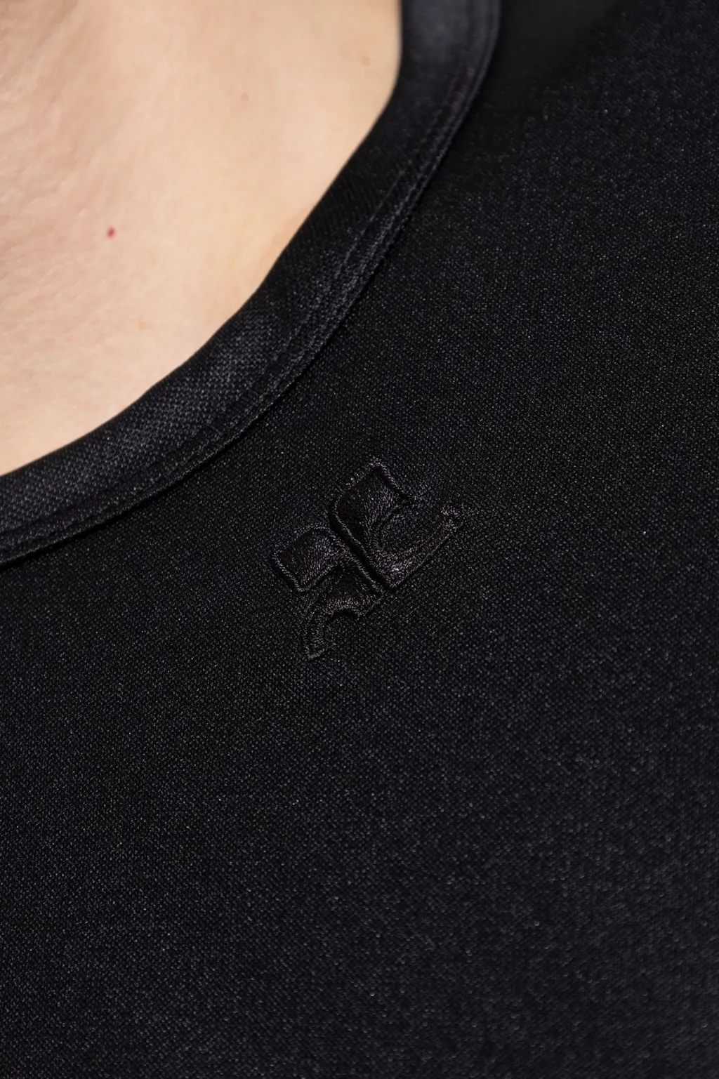 CourrÈGes Crewneck Football Tank Top