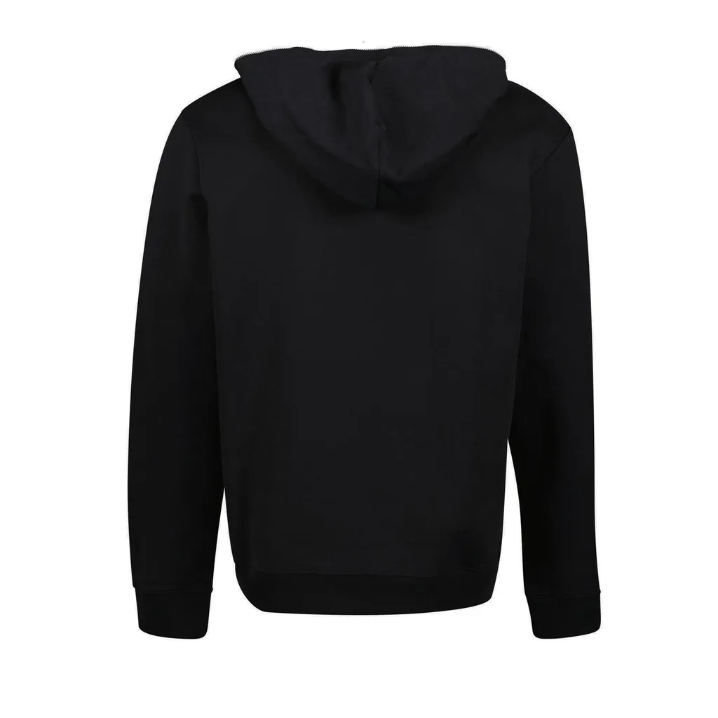 CourrÈGes Zipped Drawstring Fleece Hoodie