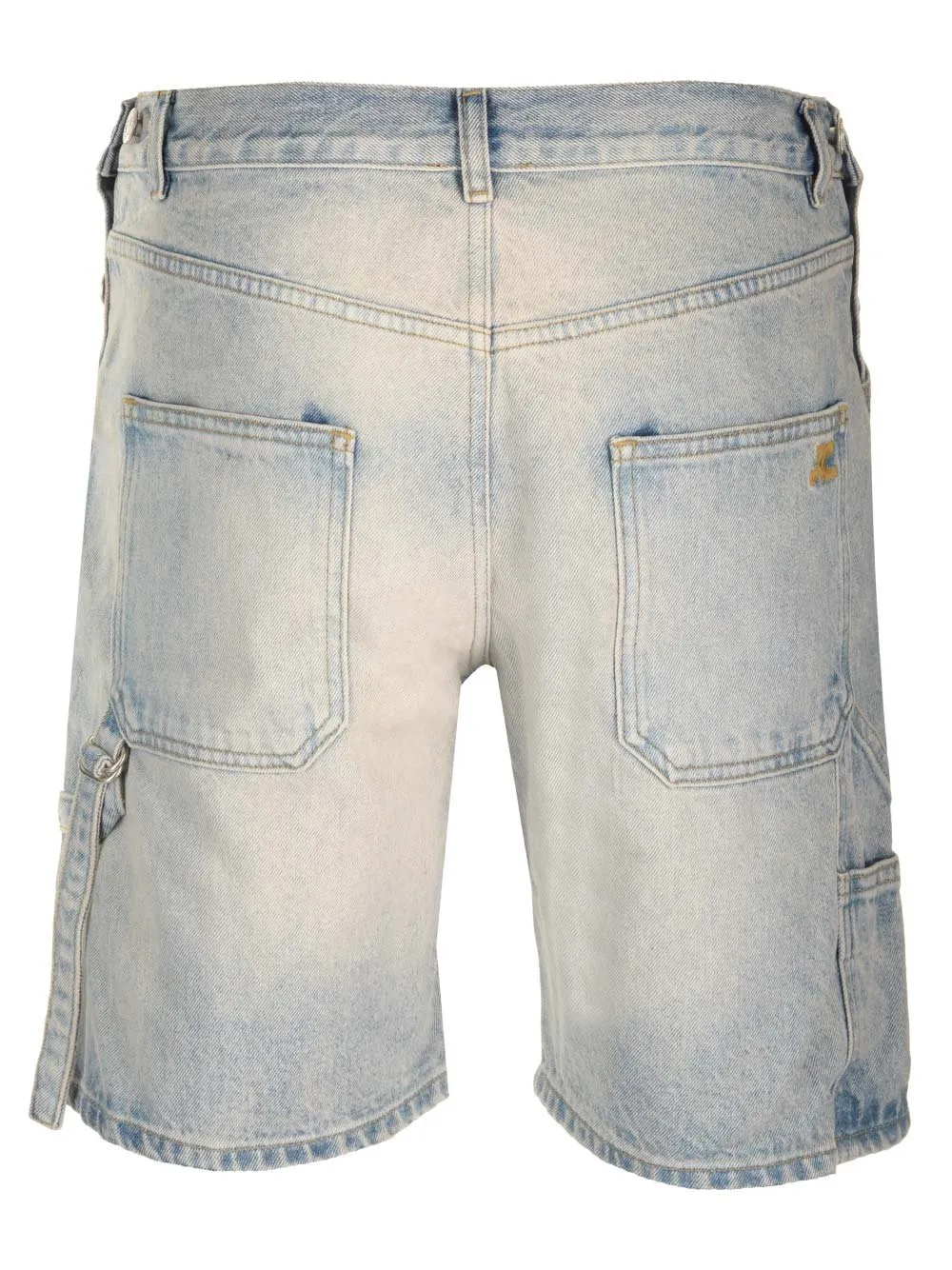 CourrÈGes Sailor Denim Bermuda Shorts