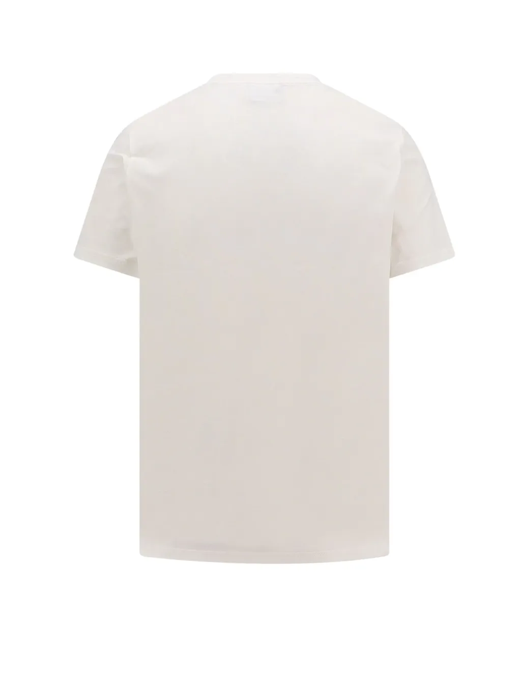 CourrÈGes Logo Embroidered Crewneck T-Shirt