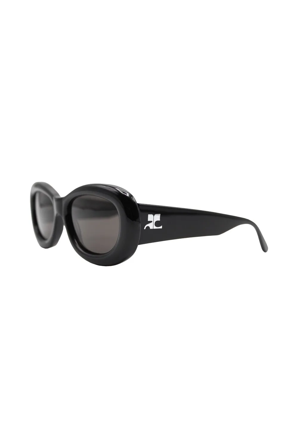 CourrÈGes Eyewear Oval Frame Sunglasses