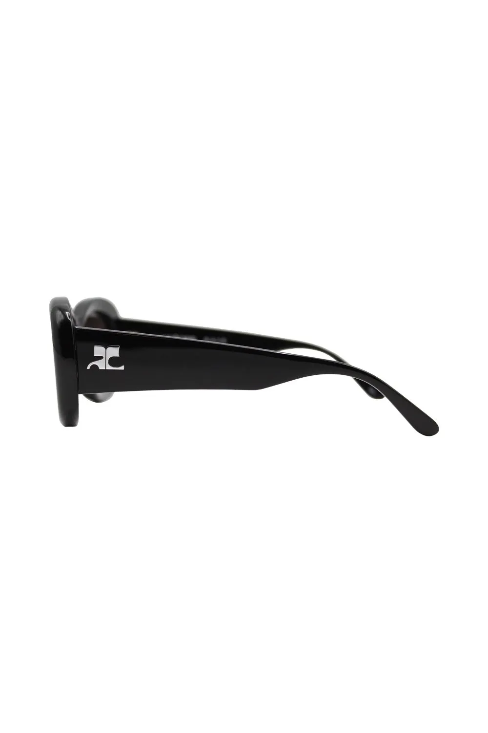 CourrÈGes Eyewear Oval Frame Sunglasses
