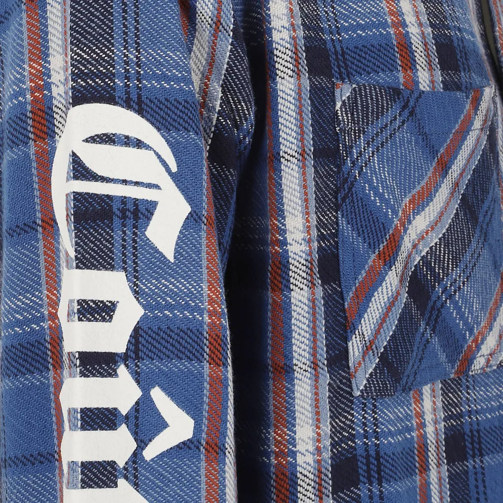 CoÛT De La Liberté Plaid Logo Shirt