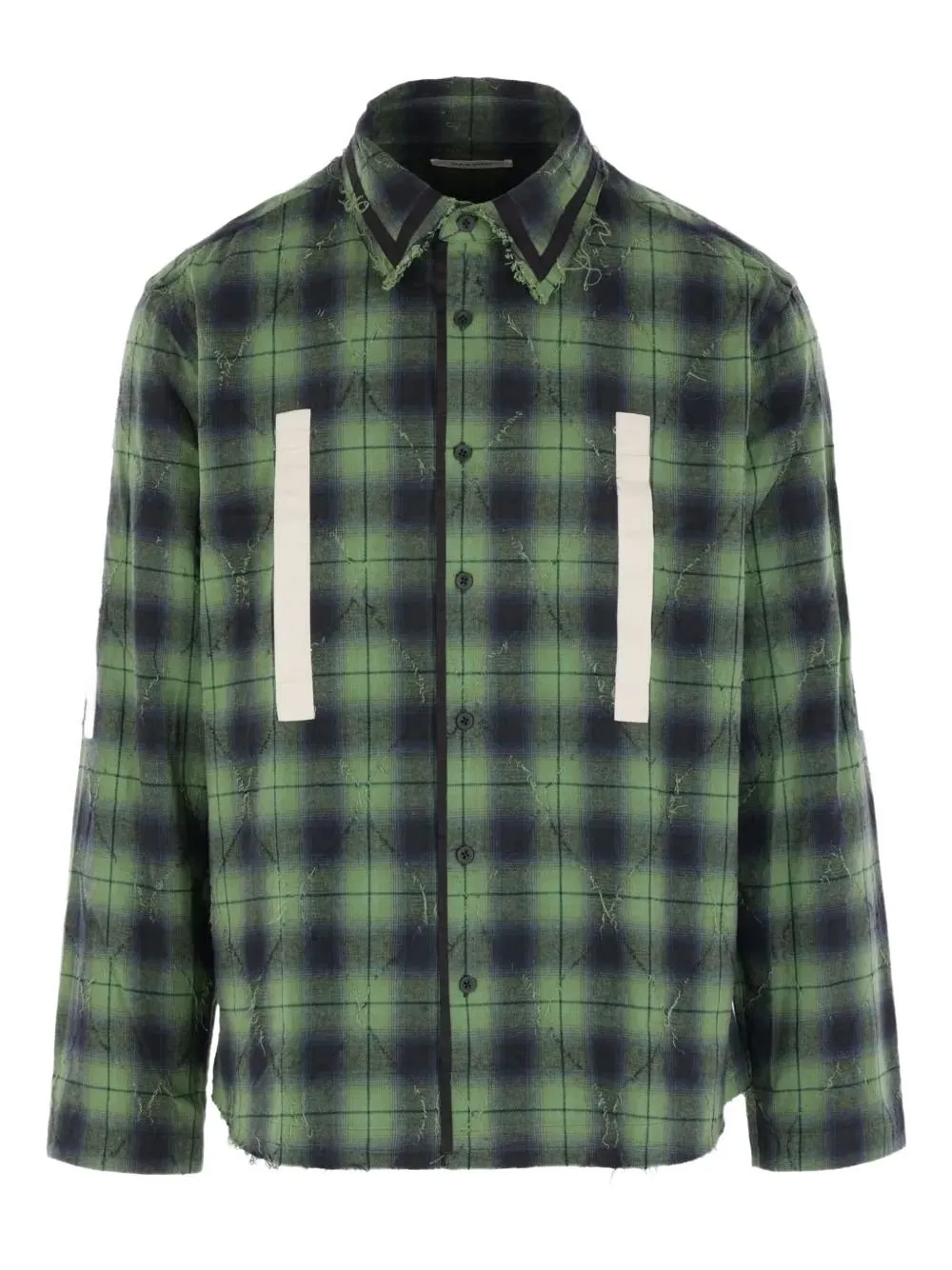 Craig Green Frayed Check Shirt