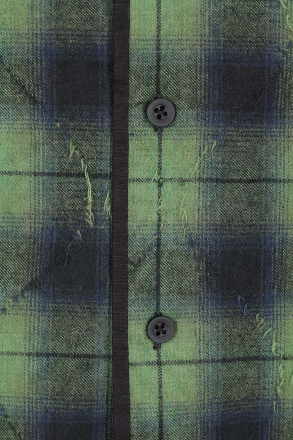 Craig Green Frayed Check Shirt