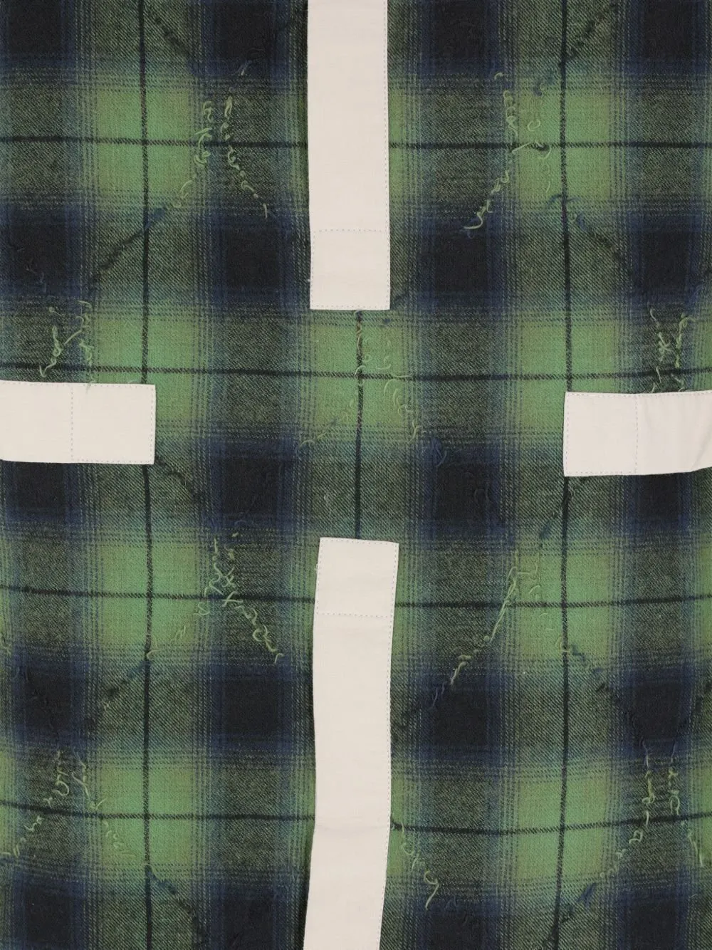 Craig Green Frayed Check Shirt