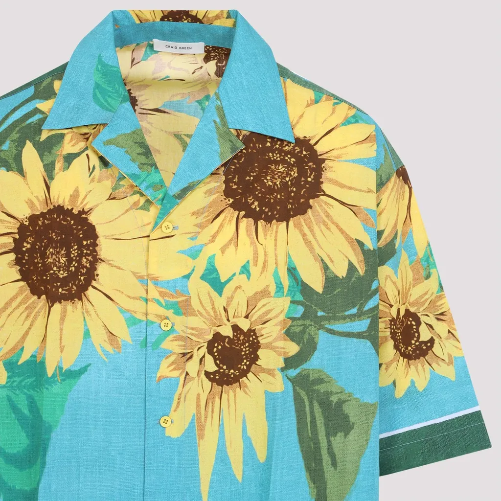 Craig Green Floral Print Shirt