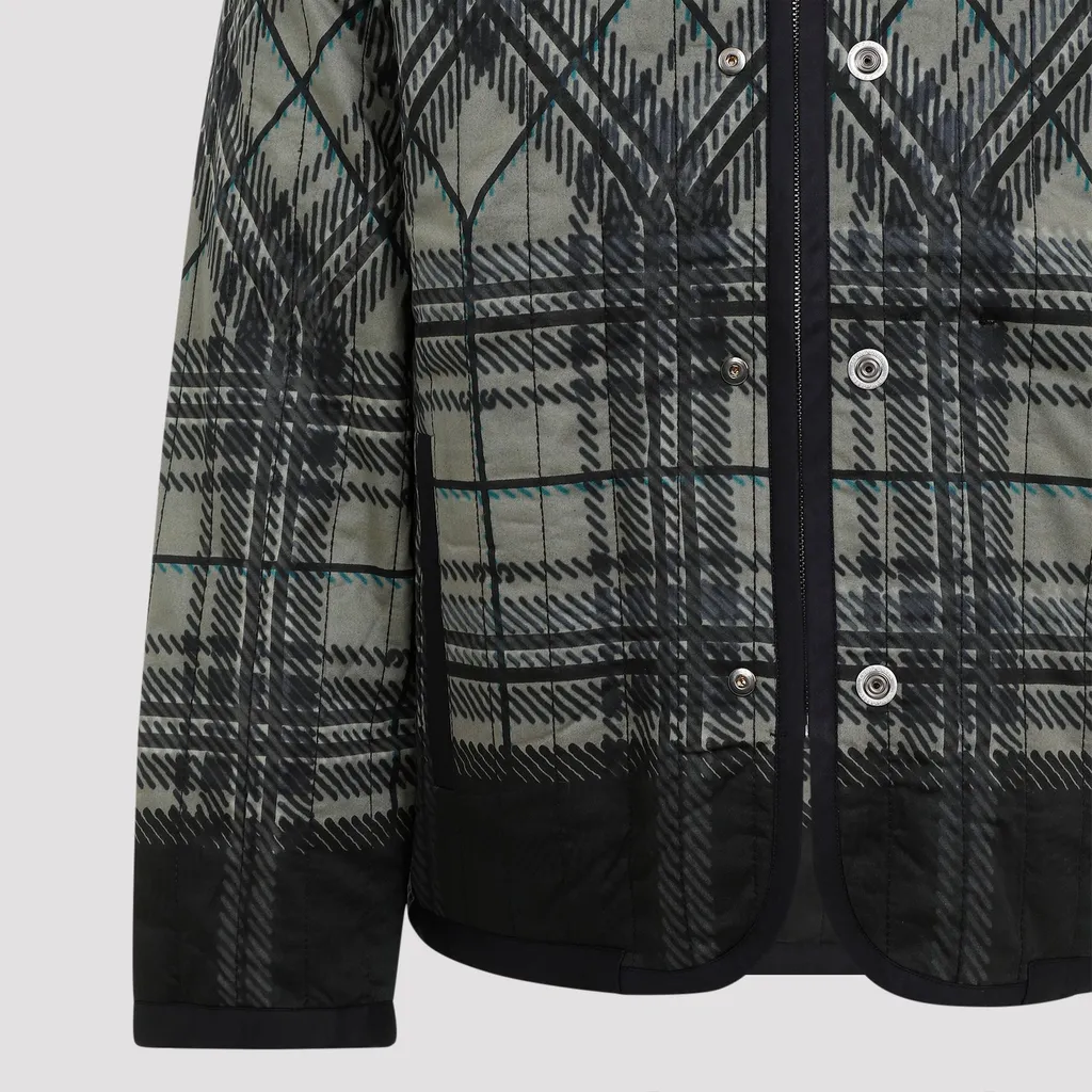Craig Green Plaid Quilted Jacket