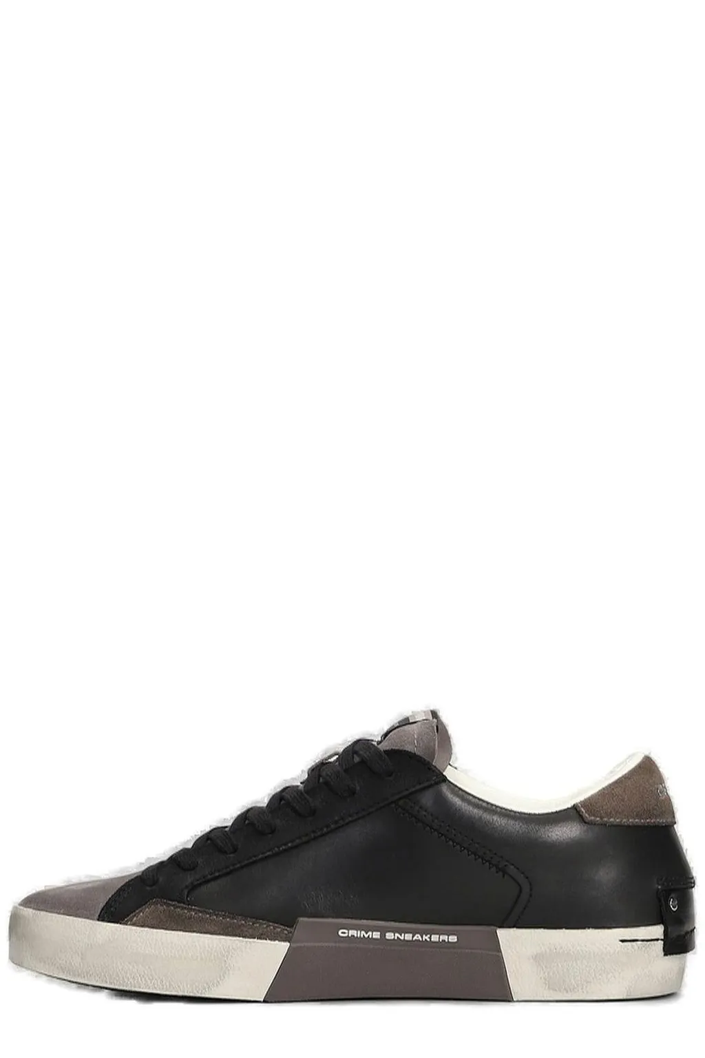 Crime London Baskets Lace-Up Sneakers