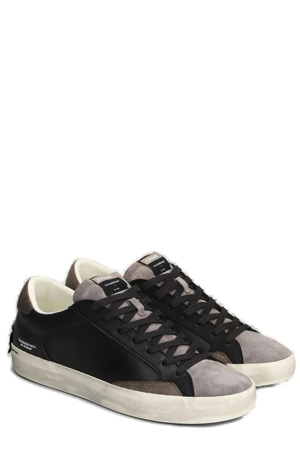 Crime London Baskets Lace-Up Sneakers