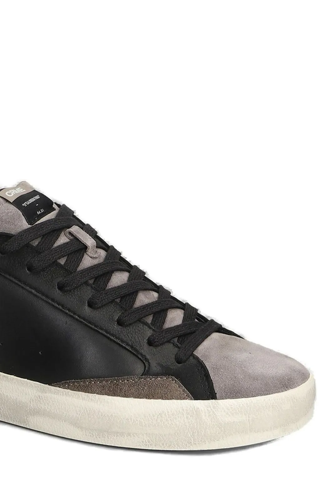 Crime London Baskets Lace-Up Sneakers