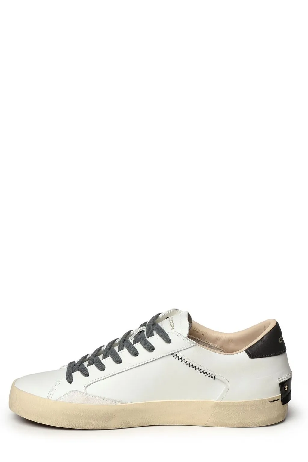 Crime London Disstressed Low-Top Sneakers