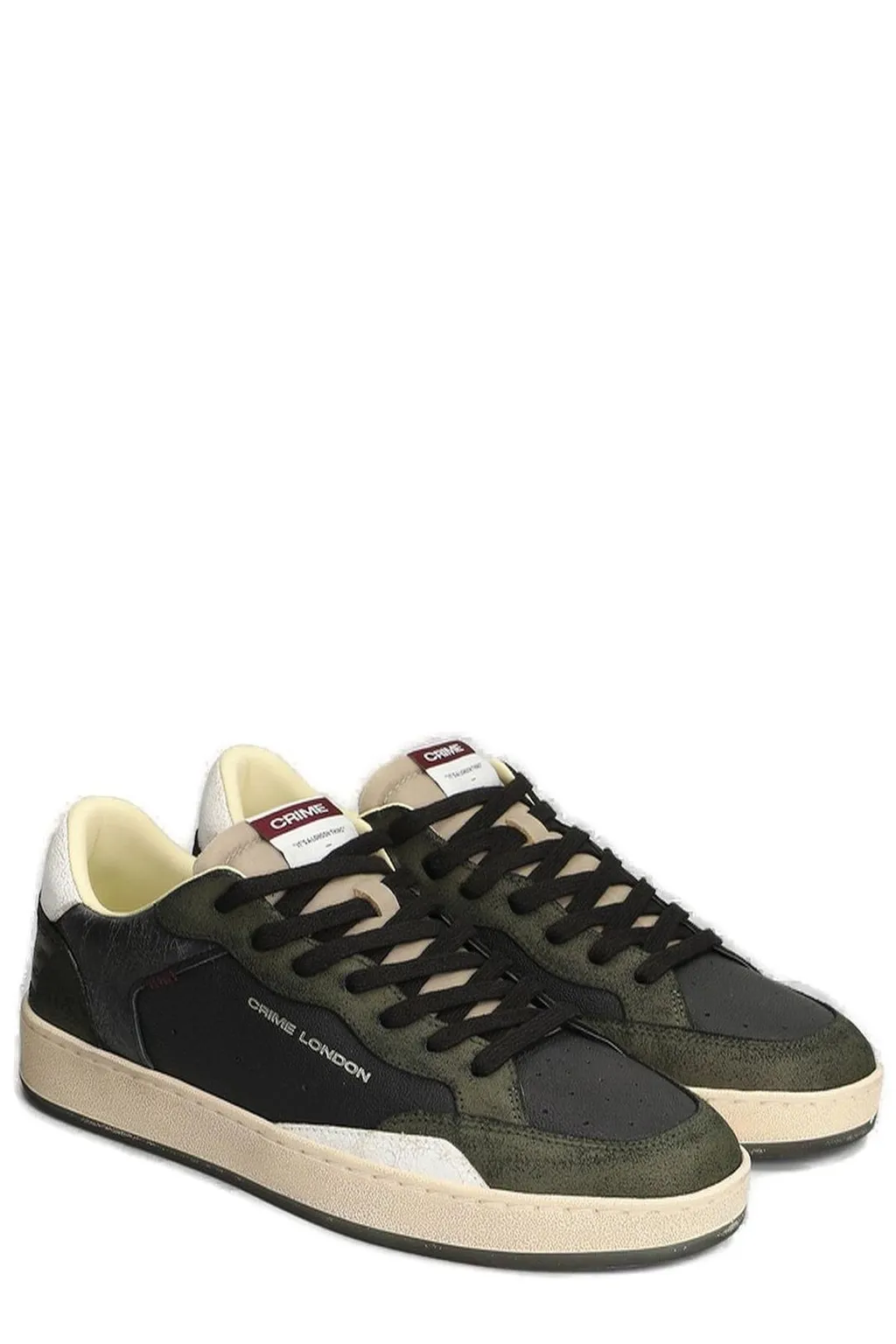 Crime London Chelsea Lace-Up Sneakers