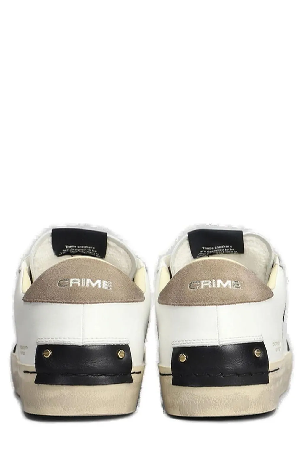 Crime London Distressed Sneakers