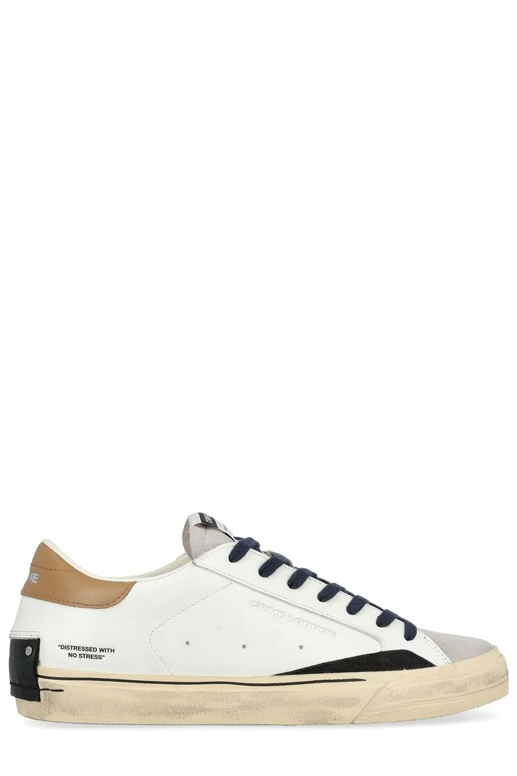 Crime London Distressed 2.0 Oak Sneakers
