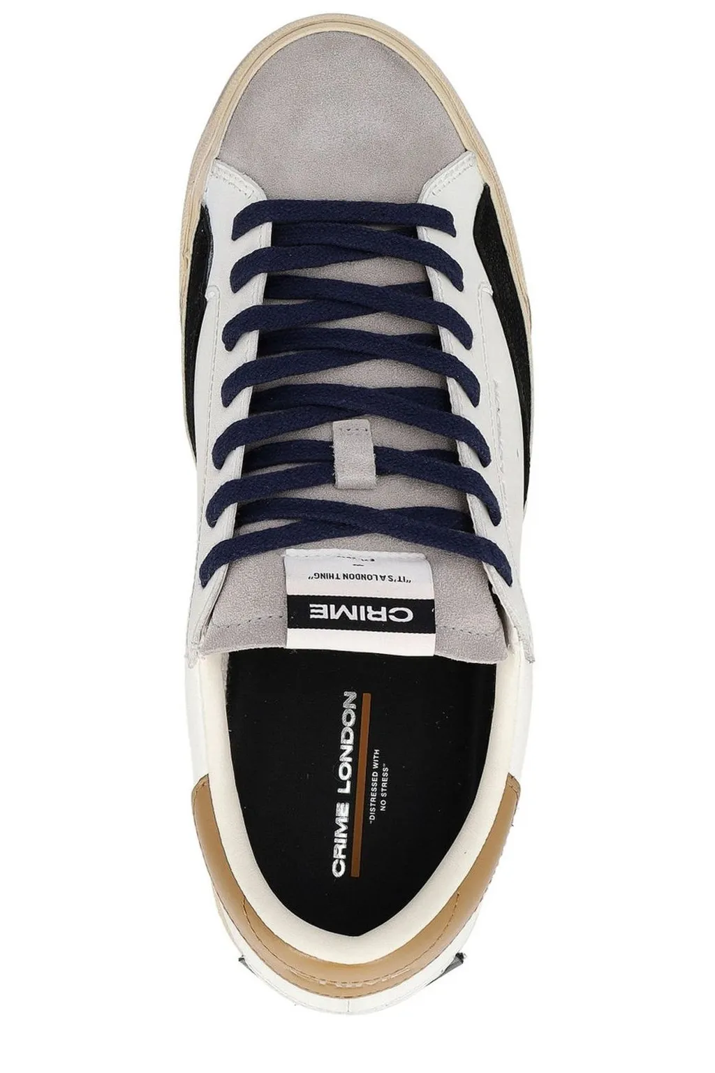 Crime London Distressed 2.0 Oak Sneakers
