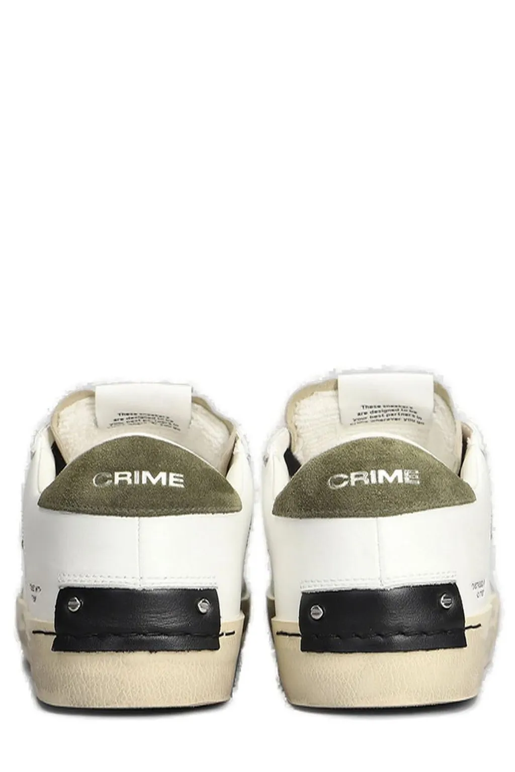 Crime London Distressed Sneakers