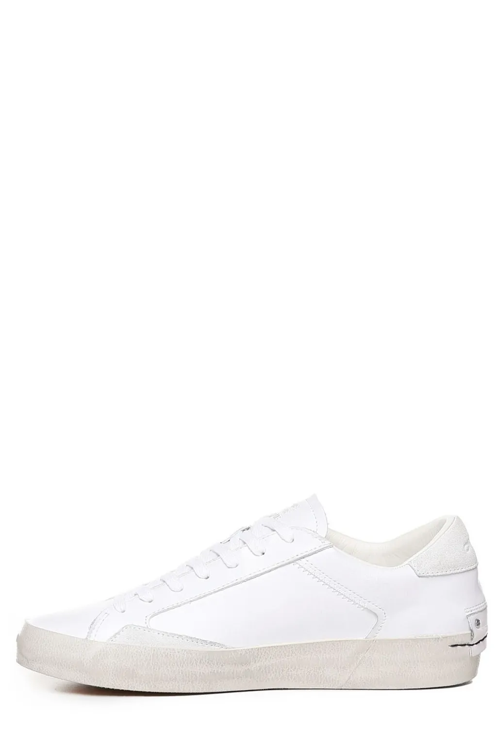 Crime London Distressed Lace-Up Sneakers
