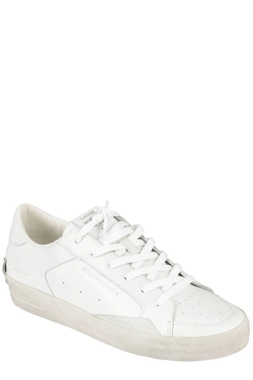 Crime London Sk8 Deluxe Lace-Up Sneakers