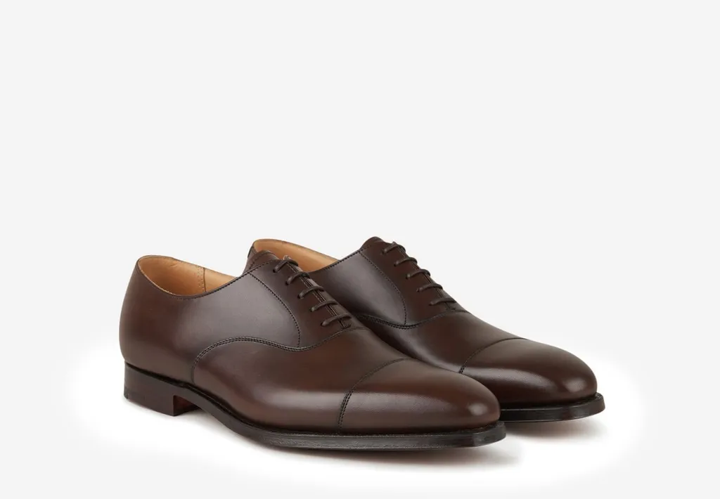 Crockett & Jones Cap-Toe Lace-Up Shoes
