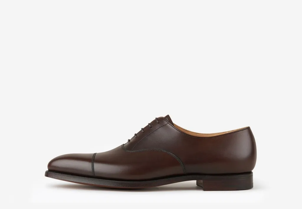 Crockett & Jones Cap-Toe Lace-Up Shoes
