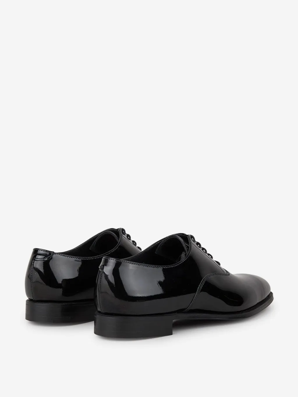 Crockett & Jones Patent Lace-Up Shoes