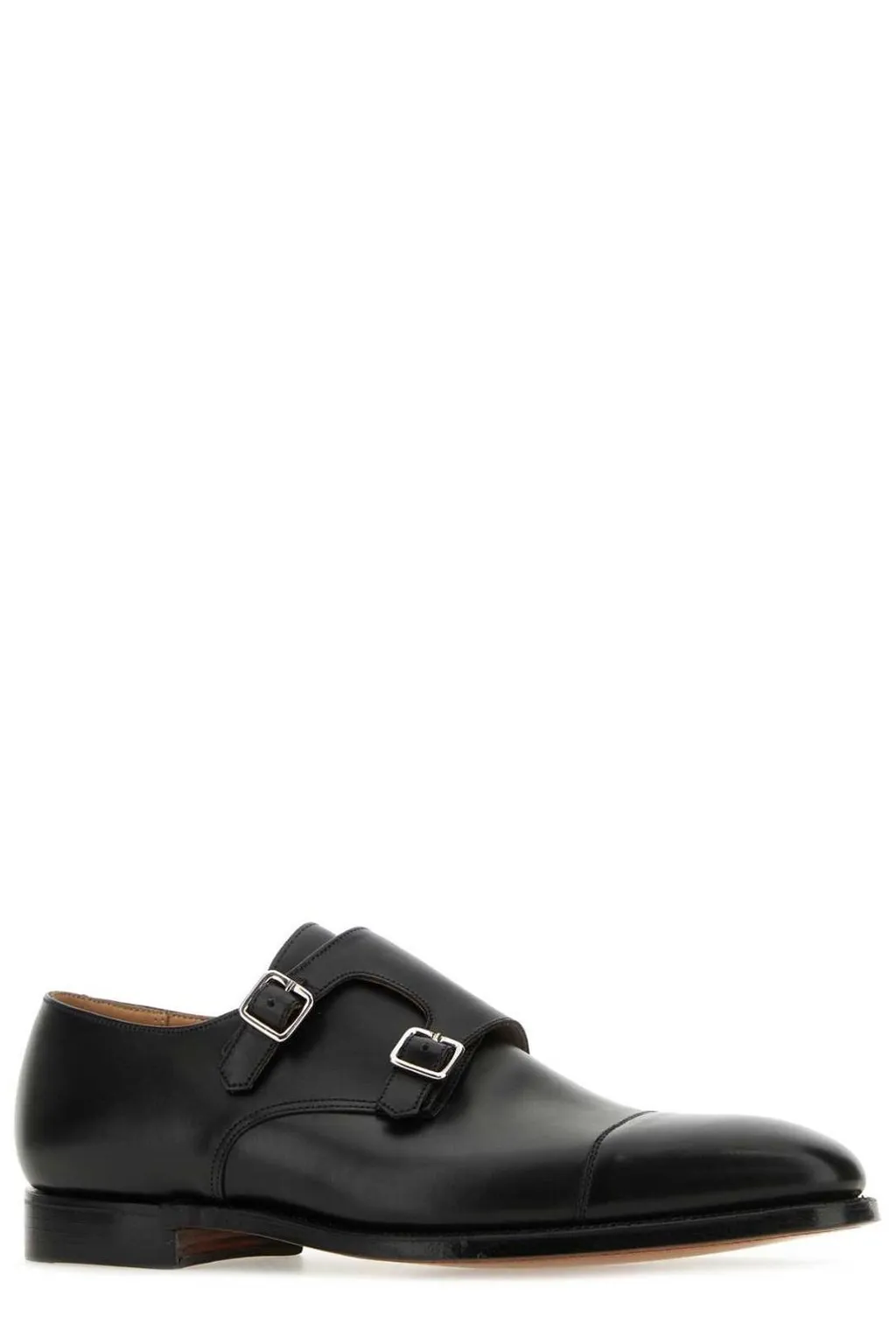 Crockett & Jones Lowndes Monk Strap Shoes