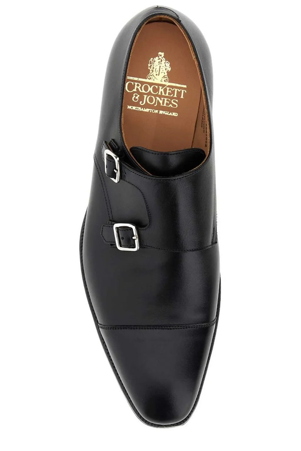 Crockett & Jones Lowndes Monk Strap Shoes