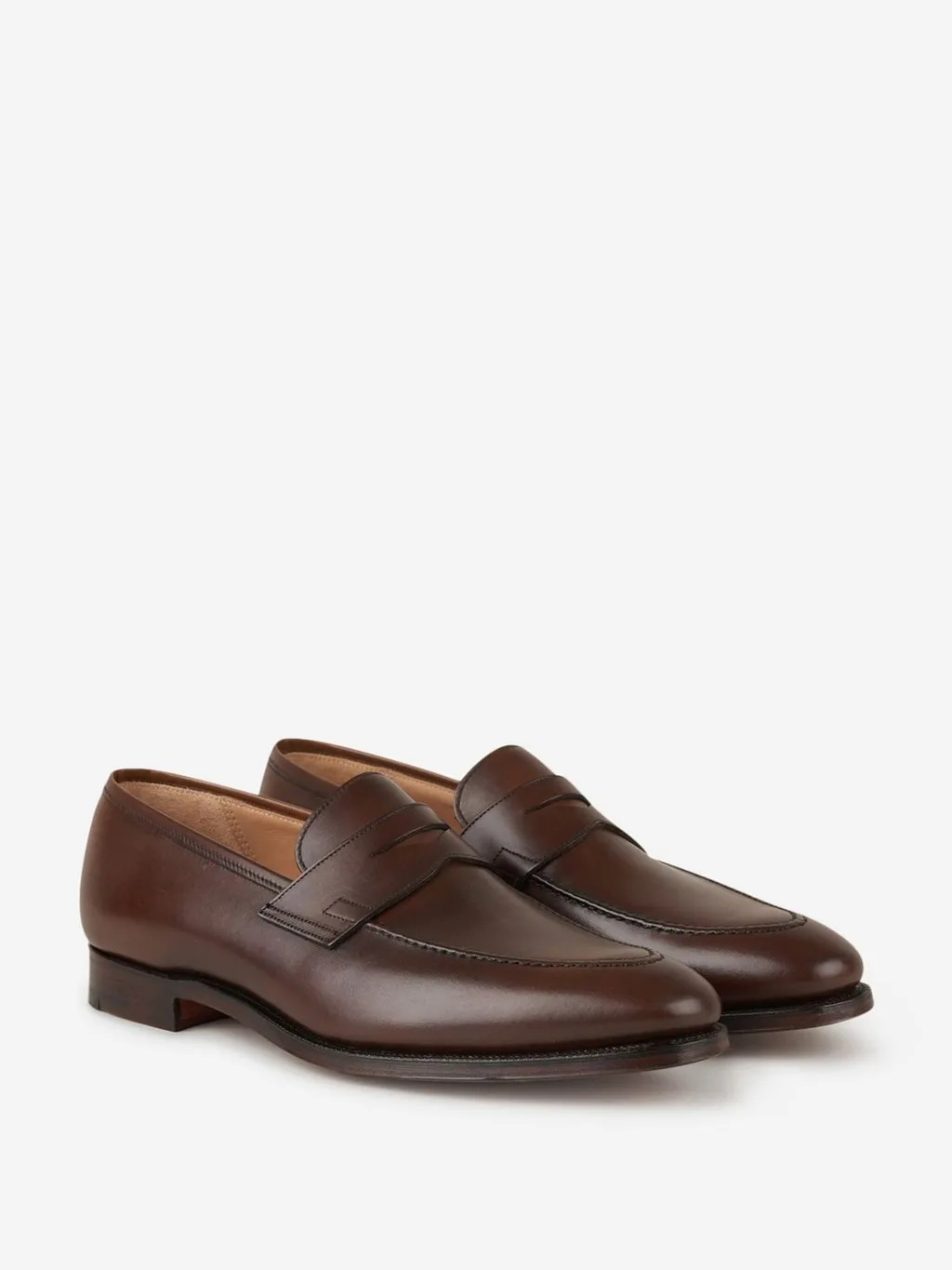 Crockett & Jones Sydney Leather Sole Loafers