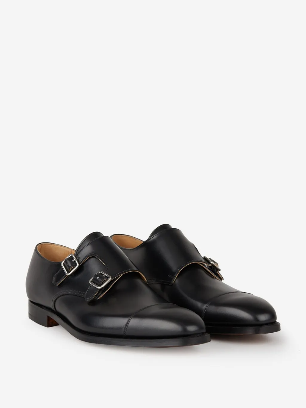 Crockett & Jones Double Monk Loafers
