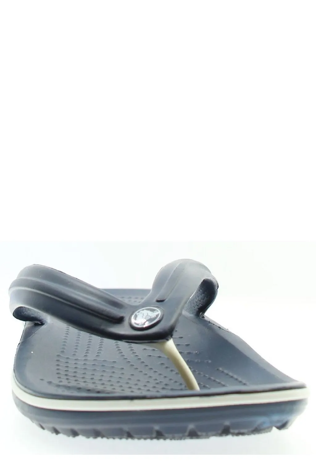Crocs Logo Patch Flip Flops