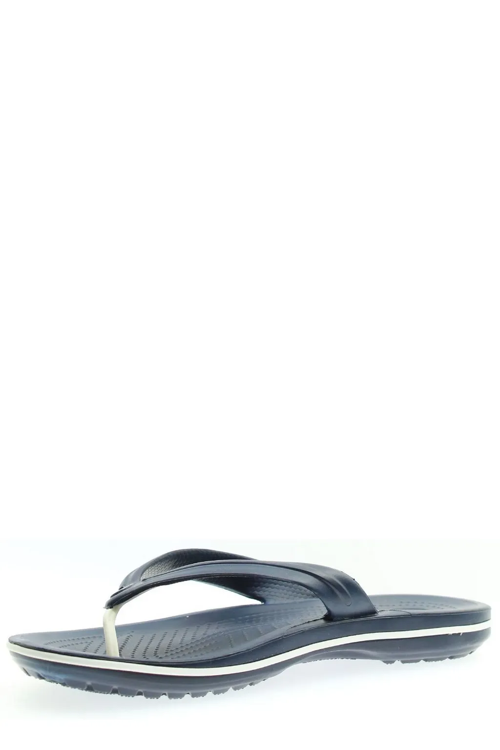 Crocs Logo Patch Flip Flops