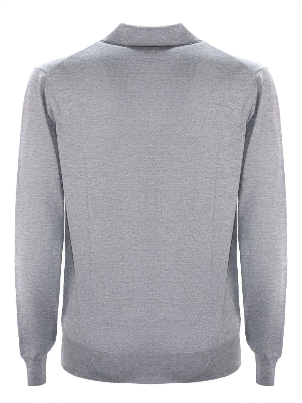 Cruciani Long-Sleeved Wool Polo Shirt