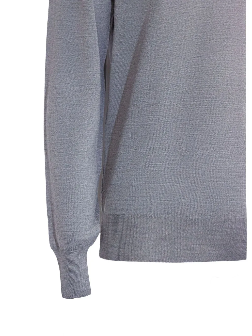Cruciani Long-Sleeved Wool Polo Shirt